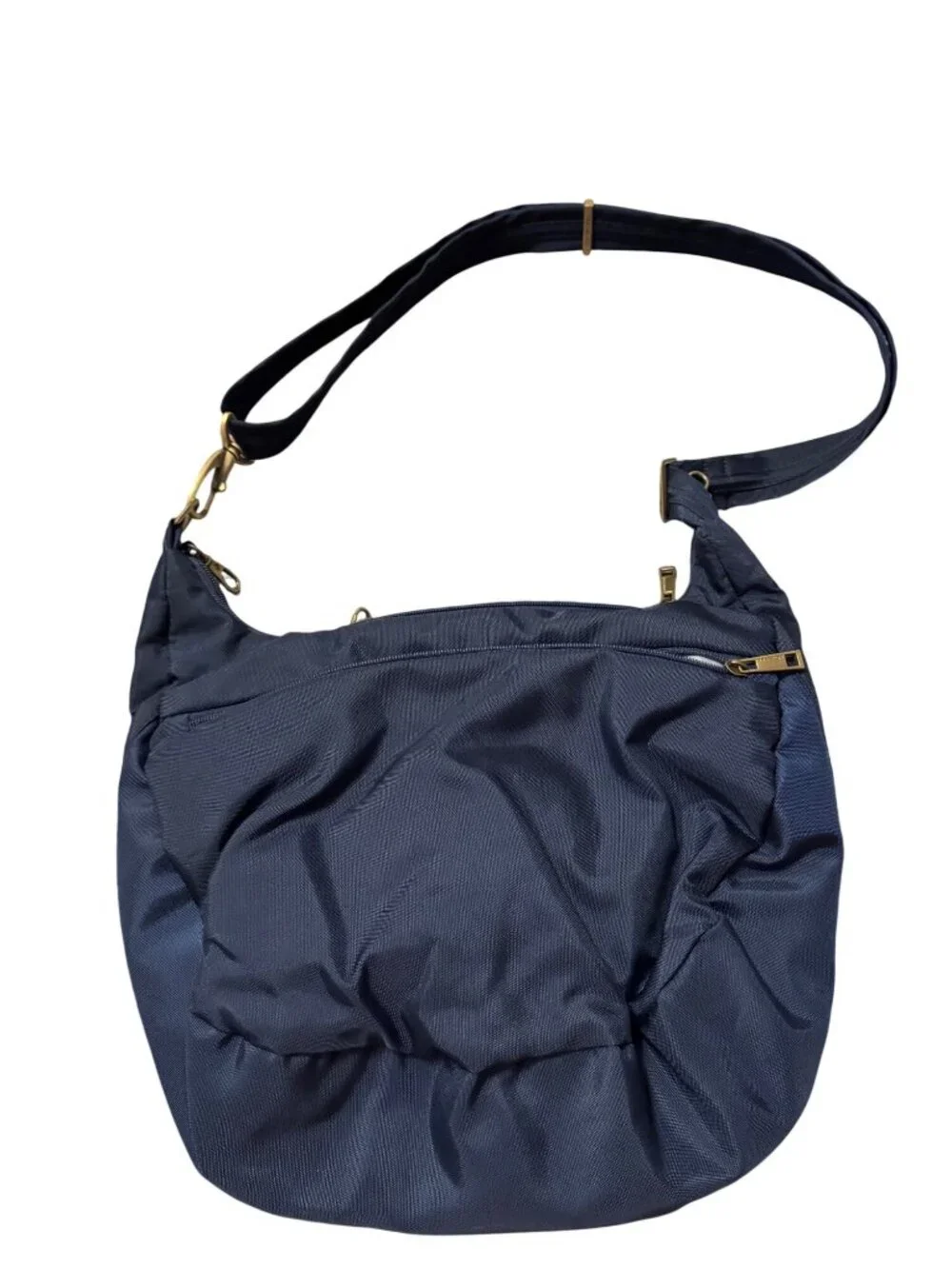 Travelon Navy Blue Anti-Theft Crossbody Bag Shoulder Purse